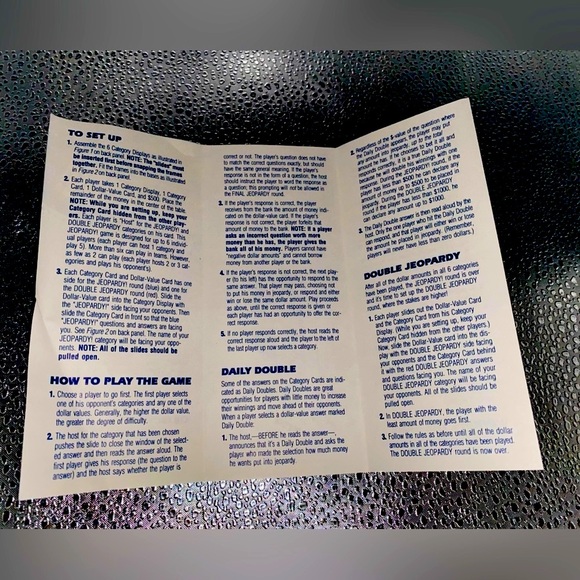 Vintage “Jeopardy” Board Game 1986 Collectors - Jackpot Find - Picture 8 of 9